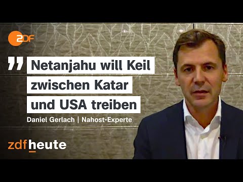 Why did Israel attack Qatar? Questions for Middle East expert Gerlach | heute journal