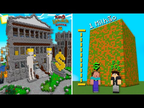 ZEREI O MELHOR SERVIDOR DE MINECRAFT RANKUP em 100 DIAS!