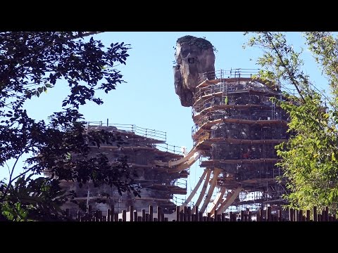 Pandora The World of Avatar - FLOATING ISLANDS - Construction Update - Disney World - Feb 2016