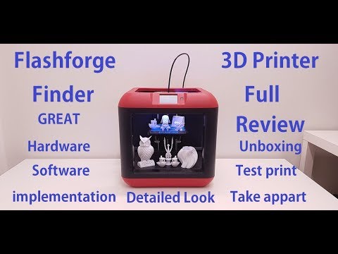Flashforge Finder 3D Printer FULL REVIEW