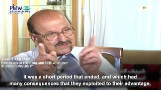 Sharif Kanaana saying how Jews exploited the Holocaust