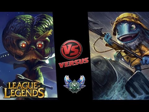 League of Legends - DIAMOND RANKED - HEIMERDINGER VS  FIZZ MIDLANE!