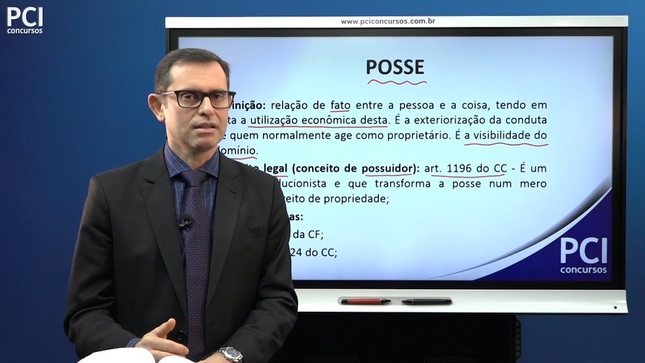 Aula 47 - Direito das Coisas - Posse - Aspectos Gerais