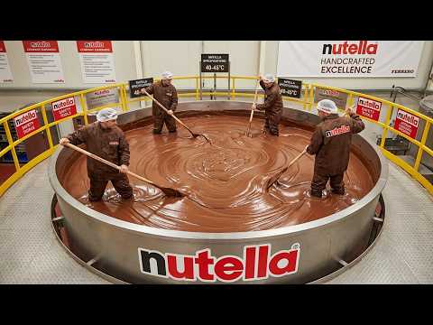Inside the Nutella Mega-Plant: The Full Process Behind the World’s Most Famous Spread