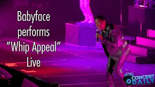 Kenny "Babyface" Edmonds performs "Whip Appeal" live; Full Circle Tour Baltimore