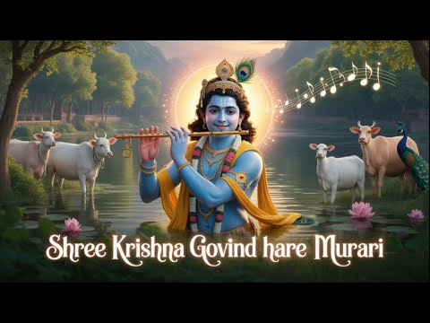 Divine Healing Bhajan | Shree Krishna Govind Hare Murari Chants for Peaceful Sleep