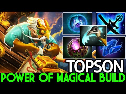 TOPSON [Gyrocopter] Power of Magical Build Insane Damage  Dota 2