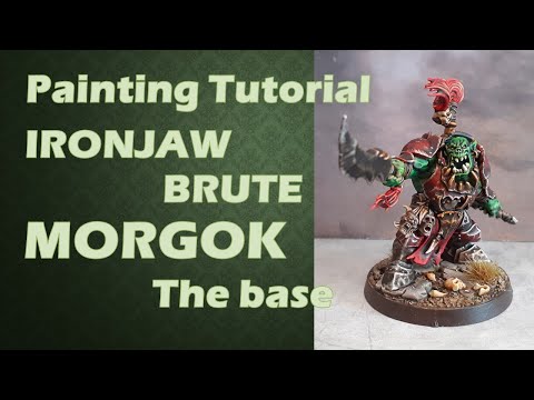 Painting Tutorial Morgok's Krushas Bases