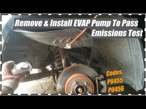 How to remove the EVAP Leak Detection Pump On A Chrysler, Dodge, Jeep DETAILED