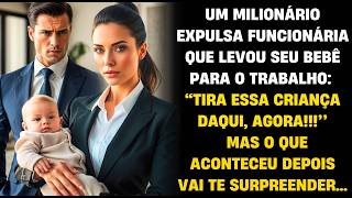 🔴UM MILIONÁRIO EXPULSOU FUNCIONÁRIA QUE LEVOU BEBÊ PARA O TRABALHO