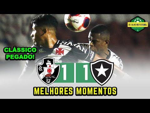 Vasco 1 x 1 Botafogo | Melhores Momentos | Campeonato Carioca 21-03-2021