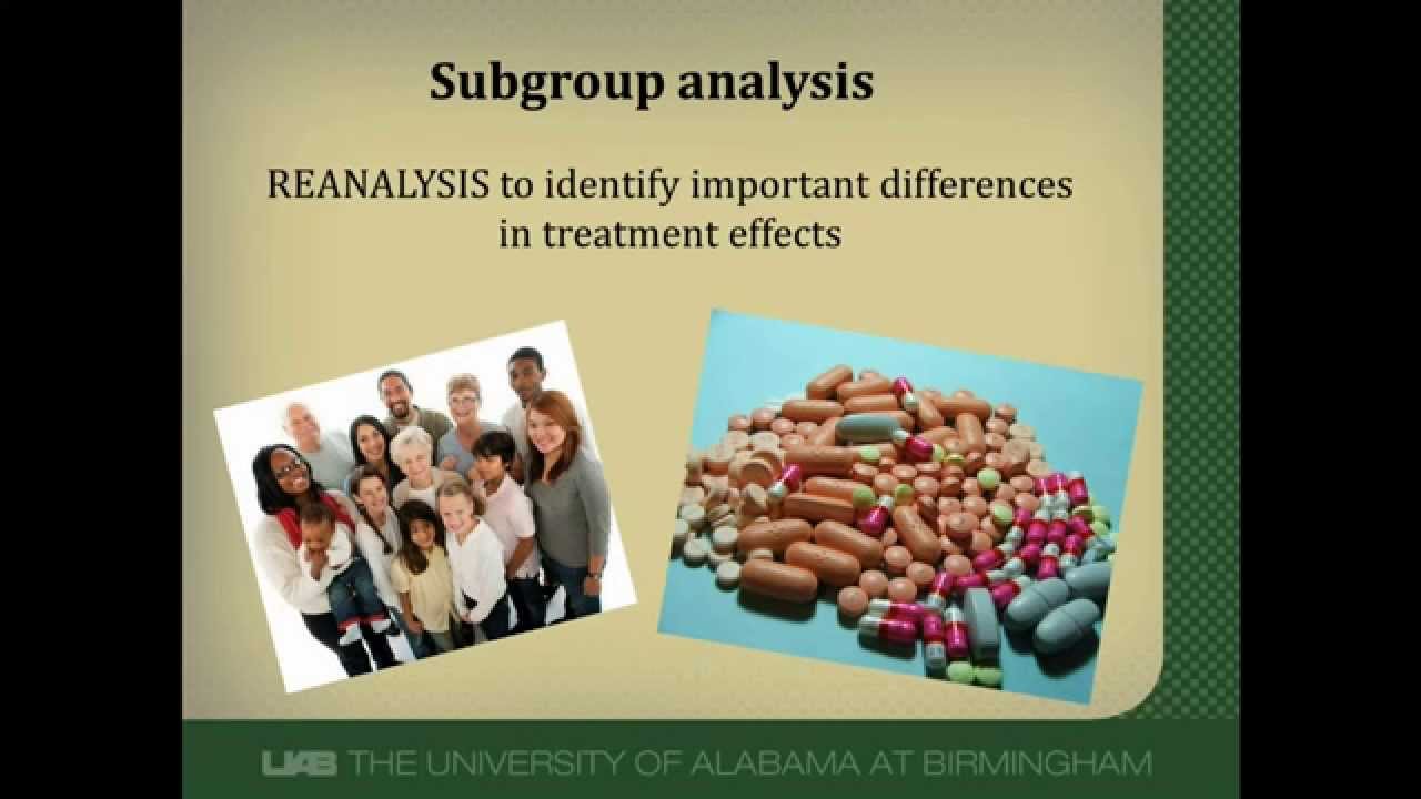 Overview of Subgroup Analysis - YouTube