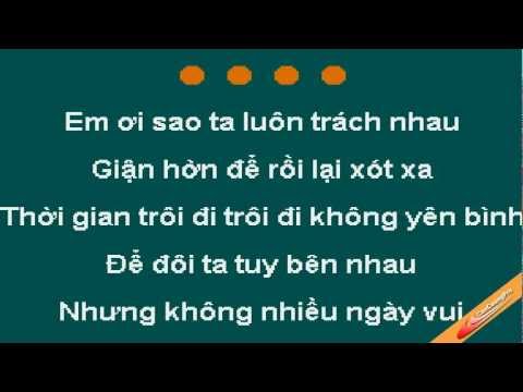 Nước Mắt Karaoke - V4men - CaoCuongPro