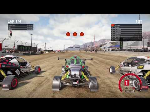 Dirt 4 Gameplay Walkthrough Part 2: Crosskart All Stars (Land Rush)