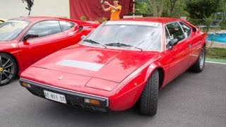 preview picture of video 'FERRARI 208 GT4 DINO - Walkaround and sound 2013 HQ'