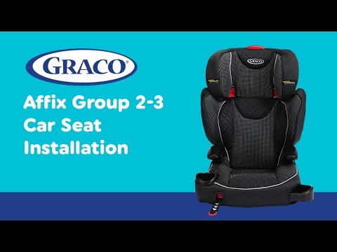 Graco Affix Grey Flannel Bērnu Autokrēsls 15-36 kg