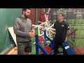 Ground-based training for baseball players with “Push Pull” machines from Hammer Strength
