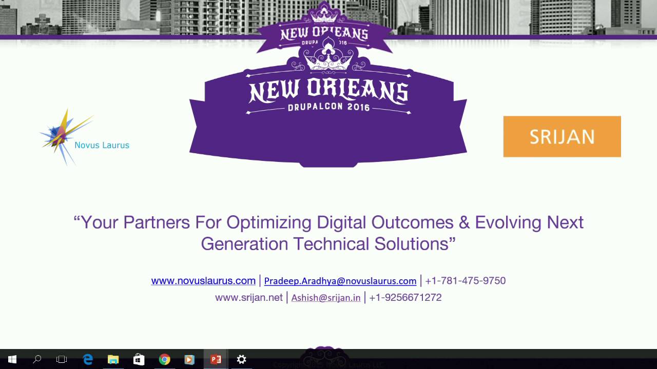 DrupalCon New Orleans 2016: Dynamic Self-Service Notification Platform | Tugboat