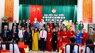 Ủy ban MTTQ Việt Nam phường Nam Sơn tổ chức thành công Đại hội đại biểu MTTQ Việt Nam phường lần thứ XI, nhiệm kỳ (2024-2029)