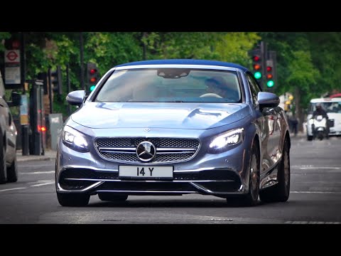 The $350,000 Mercedes Maybach S650 Cabriolet A217 spotted in London