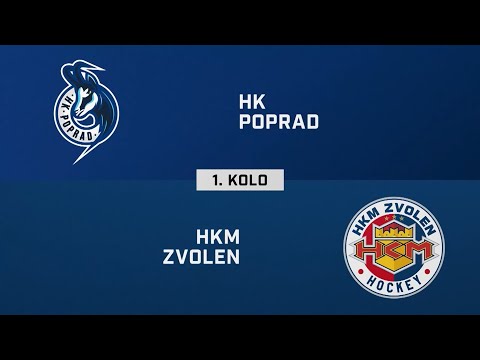 1. kolo: HK Poprad – HKM Zvolen 7:2 (HIGHLIGHTY)