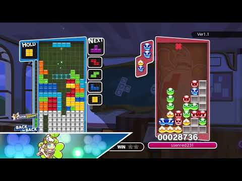 [Puyo Puyo Tetris] Puzzle League VS: Doremy vs. ssenred231 (23-01-2020, Switch)