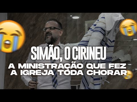 A ministração que fez a igreja toda chorar! Simão, o Cirineu | Apóstolo Isral Santos - Ato Profético