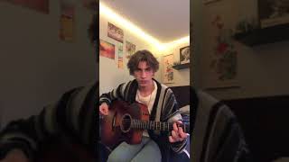 I Felt Your Shape - The Microphones Guitar lesson  (Guitar tutorial)