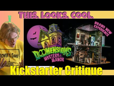Doomensions: Pop-Up Mystery Manor - Kickstarter Critique Review