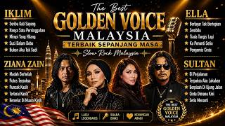 Download lagu Golden Voice Malaysia Terbaik Sepanjang Masa Slow Rock Malaysia |  Iklim, Ella, Ziana Zain & Sultan mp3