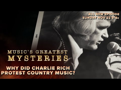 Why Did Charlie Rich Protest Country Music? | Music's Greatest Mysteries