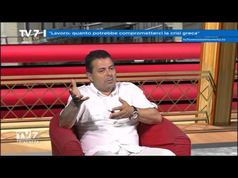 Tv7 con Voi del 01/07/2015  - Lavoro: quanto potrebbe comprometterci la crisi greca? (2 di 3)