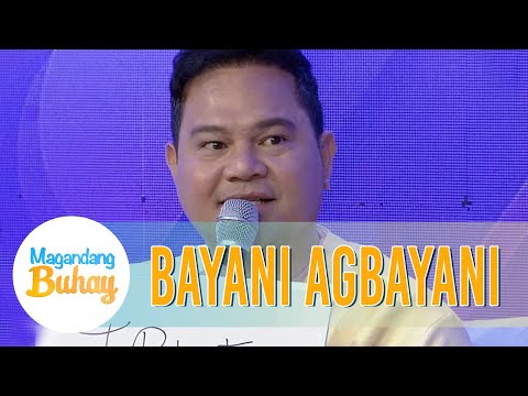 Bayani is very proud of his children Magandang Buhay