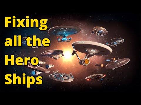 Fixing all the Federation Hero Ships in Star Trek Online