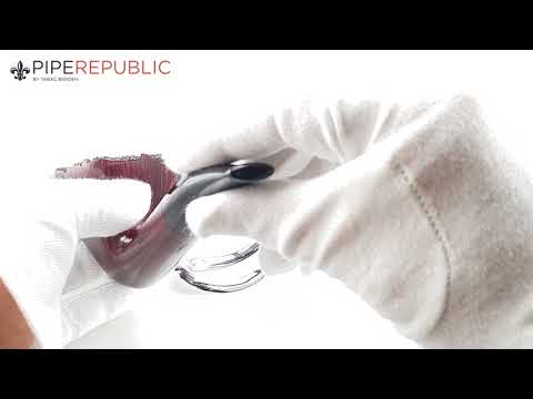 Savinelli glatte Freehand-Pfeifen Horn dunkelbraun Einzelstück