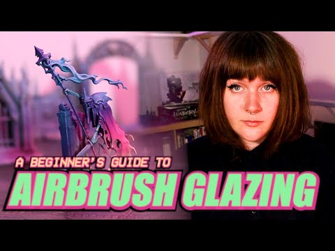 How to Paint Vaporwave Nighthaunt: A Beginner's Guide to Airbrush Glazing and Gradients