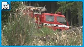 三重･津市の山林火災 消火活動の必要がなくなる｢鎮火｣のめどは立たず… 消防が警戒続ける 美杉町