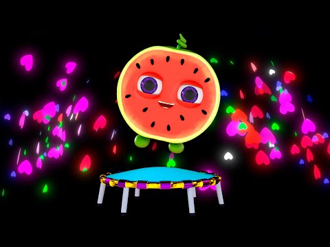 Funky Fruits Baby Sensory - High Contrast, Dance and Fun Compilation | Fun Animation With Music
