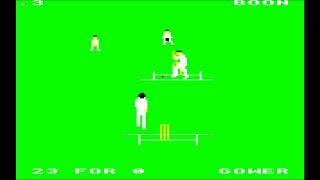 Graham Gooch's Test Cricket for the BBC Micro