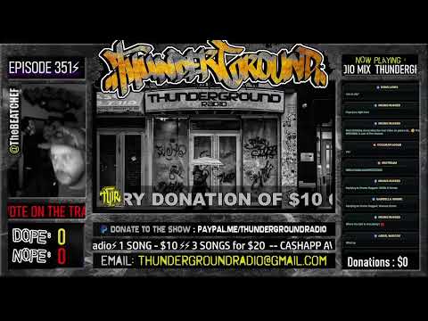 #REALHIPHOP  - ThunderGround Radio #351  - SUBMIT YOUR MUSIC!