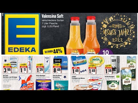 🛒 Edeka Katalog Prospekt 3. Januar bis 8. Januar 2022 - Neuigkeiten, Angebote Deutschland