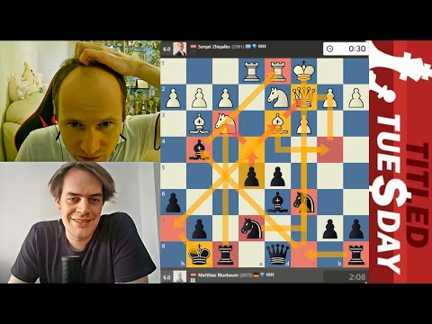 Brutal FIGHT! GM Sergei Zhigalko vs GM Matthias Bluebaum