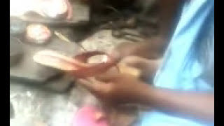 preview picture of video 'THE JOB OF A COBLER HOW TO REPAIR A SANDAL IN INDIA  A STUDY ABOUT INDIA'
