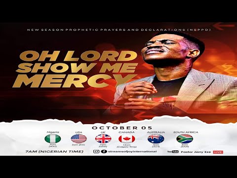 OH LORD SHOW ME MERCY || NSPPD || - 5th October 2022