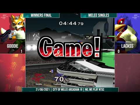 Goodie vs Lackss - Winners Final - City Of Melee Arcadian: VII