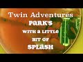 Videos For Kids Toddlers Twin Girls Playing At Parks Beach Lake Splash