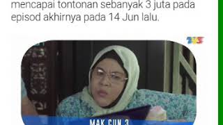 Mak Cun 3 Raih 11 Juta Penonton