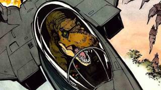 Midnight Tyrannosaurus & Gravity - Dinosaur Shit (1440p)