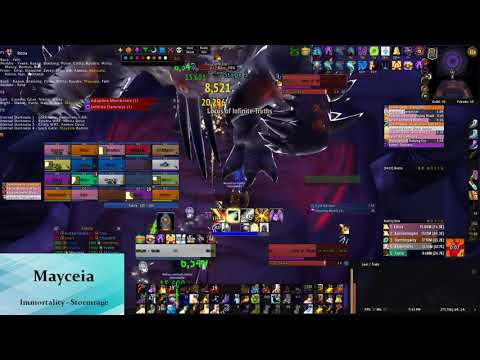 WoW - Mythic Carapace of N'zoth Kill - Disc Priest PoV