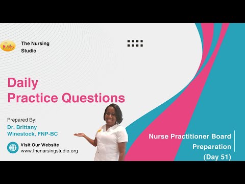 Anemia Questions (Part 3) for Nurse Practitioner Board Preparation. (Day 52)